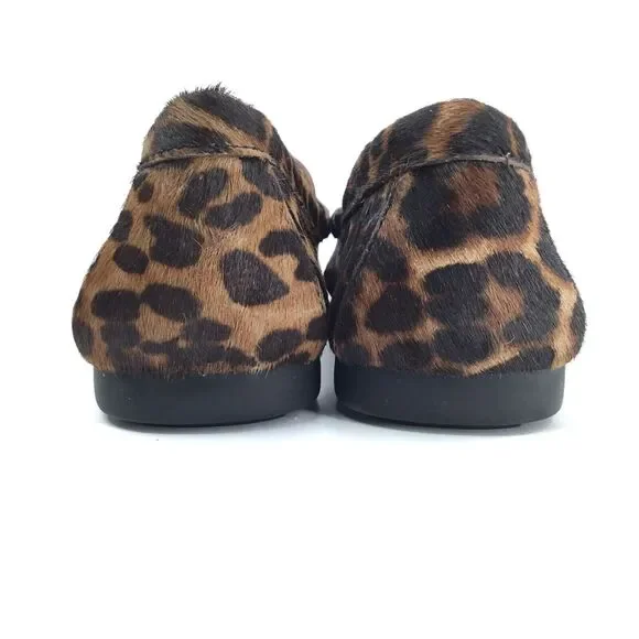 Giani Bernini Dailyn Memory Foam Slip On Loafer Mocs sz 8 Calf Hair Animal Fur - Picture 8 of 13